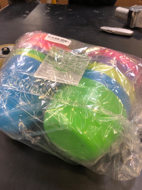 Photo 1 of JOYIN 10" Jumbo Easter Eggs, 6PCS Bright Plastic Giant Eggs Empty Fillable for Easter Filling Treats Party Favor Hunt Classroom Prize Supplies Decoration