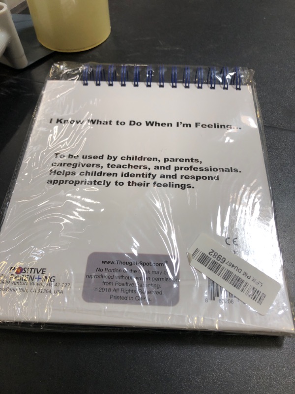 Photo 1 of I Know What to Do Flipbook Emotions Chart for Kids Autism Learning Materials Feelings Chart to Identify Feelings and Make Positive Choices Emotions Wheel Calm Down Corner Supplies