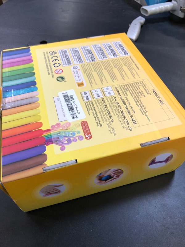 Photo 1 of Air Dry Clay 100 Colors, Modeling Clay for Kids, DIY Molding Magic Clay, Gift for Kids