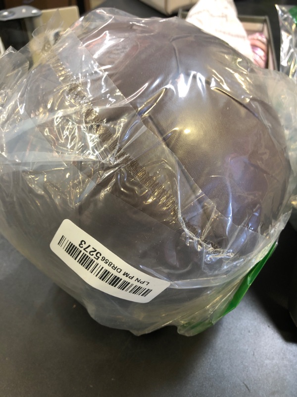 Photo 1 of Retrospec Core Weighted Medicine Ball 4, 6, 8, 10, 12, 14, 16, 20, 25, 30 lbs, Soft Touch Vegan Leather with Sturdy Grip for Strength Training, Recovery, Balance Exercises and Other Full-Body Workouts
