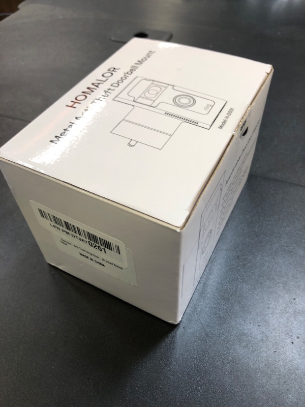 Photo 1 of Anti Theft Ring Doorbell Mount: Metal Ring Apartment Door Mount Blink Doorbell Camera Holder No Drill - Renter Friendly Ring Doorbell Mount No Damage