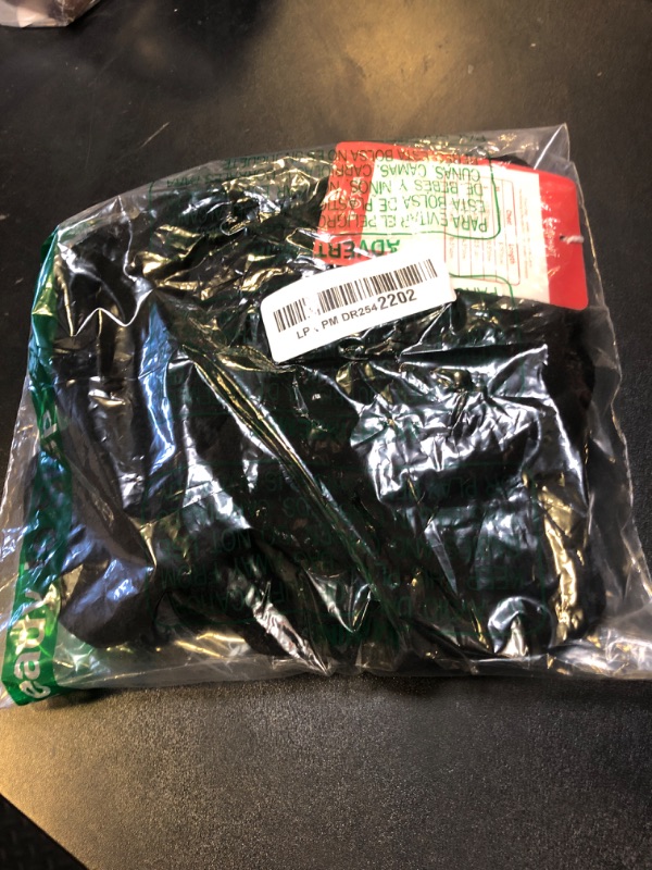 Photo 1 of Gooby Fleece Vest Dog Sweater - Black, Medium - Warm Pullover Fleece Dog Jacket with O-Ring Leash - Winter Small Dog Sweater Coat - Cold Weather Dog Clothes for Small Dogs Boy or Girl