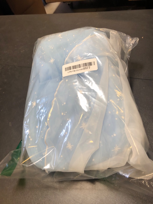 Photo 1 of iTVTi Cinderella Princess Dress Girls Halloween Party Cosplay Costume Toddler Puffy Sleeve Blue Fancy Outfit, 3-4T (Tag 110)