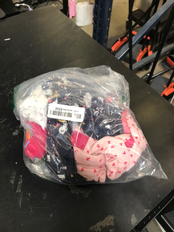Photo 1 of Gerber Baby Girls' 4-Pack Footed Pajamas, Dreams Rainbows Pink, 9 Months