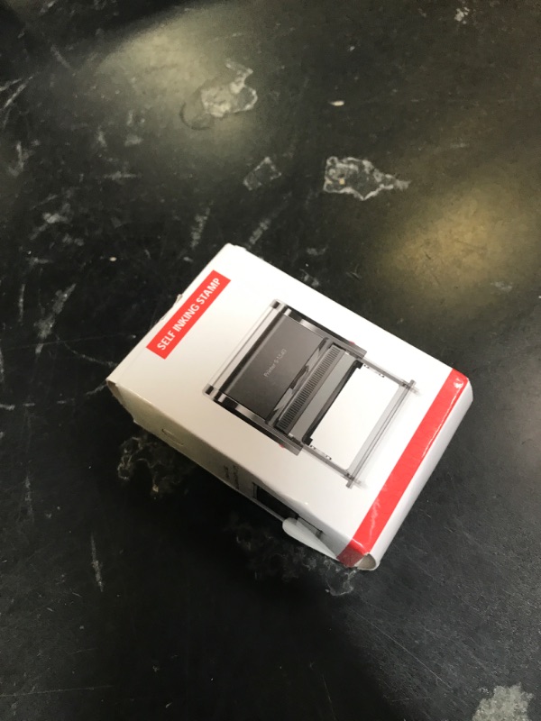 Photo 1 of Bertiveny Paid Stamp with Date Office Stamps Self Inking Personalized for Business Supplies Custom Rubber Business Stamps for Office Supplies Paid Stamp with Check No. Red(Paid with Check NO. & Date)