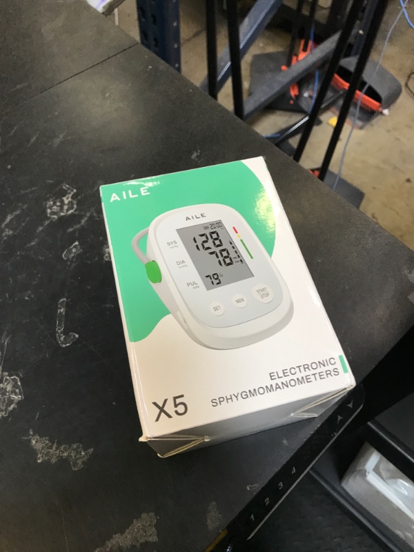 Photo 1 of Blood Pressure Monitor, AILE Blood Pressure Machine Upper Arm Large Cuff(8.7"-16.5"), High Automatic Blood Pressure Monitors Cuff for Home Use, (BP) Manual Arm Blood Pressure Monitors, 2 * 99 Memory   