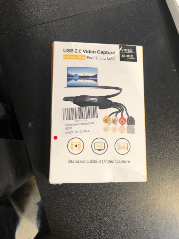 Photo 1 of Nsowwe VHS to Digital Converter,Male RCA to USB Audio Video Converter,USB 2.0 Video Capture Card Convert VHS to Digital from VHS VCR Mini DV Hi8 DVD for MAC/PC