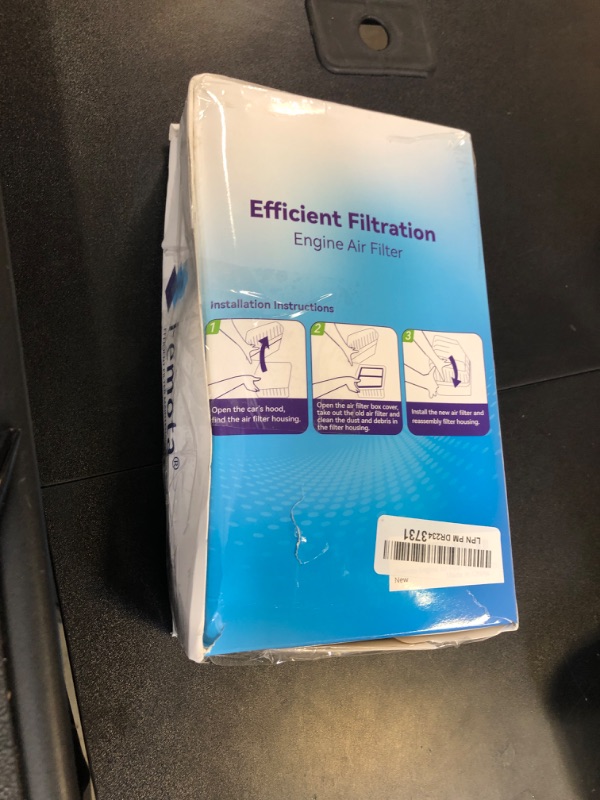 Photo 1 of Femota CA12050 Engine Air Filter, replace for Honda Civic 1.5L L4 Turbocharged Engines (2016~2021), CR-V 1.5L L4 Turbocharged Engines (2017-2021).