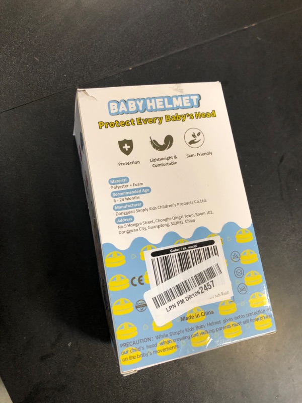 Photo 1 of Simply Kids Baby Helmet for Crawling Walking I Baby Head Protector No Bumps and Soft Cushion Infant Baby Safety Headguard for Learning to Walk I Toddler Helmets 1-2 Years Old, 6-12 Months