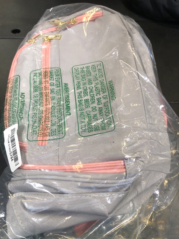 Photo 1 of Kaome Lunch Backpack 15.6 Inch Laptop Backpack for Women with USB Port Nurse Gift Teacher Work Backpack Cooler Insulated Lunch Bag Waterproof Daypacks for Work Picnic Travel Anti-theft