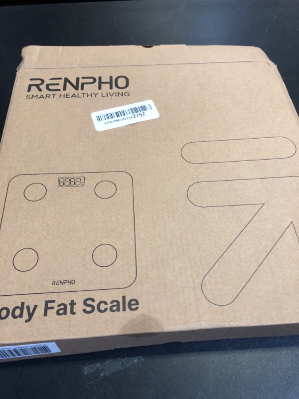 Photo 1 of RENPHO Scale for Body Weight, Digital Weighing Elis Scales with Body Fat, FSA/HSA Eligible Smart Bluetooth Body Fat Measurement Device, Body Composition Monitor with Smart App, 396lbs