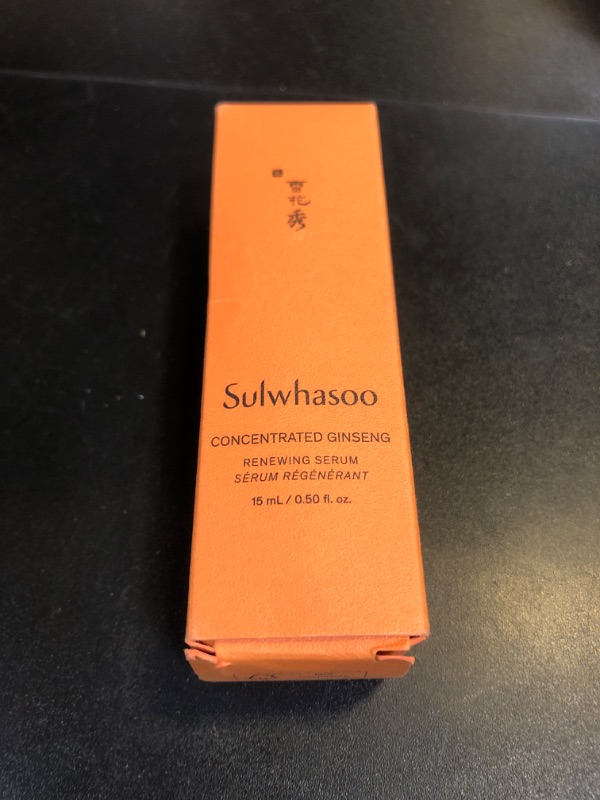 Photo 1 of Sulwhasoo Concentrated Ginseng Renewing Serum Mini: Hydrates, Visibly Firm, Smooth, and Improves Look of Firmness & Elasticity, 0.50 fl. oz.