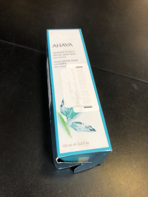 Photo 1 of AHAVA Dead Sea Plants Dry Oil Body Mist, Sea-Kissed - Nourishes, Softens & Glows Skin, Gives Radiance & Strengthens Skin's Barrier, Enriched with Osmoter blend, Jojoba Seed Oil & Vitamin E, 3.4 Fl.Oz