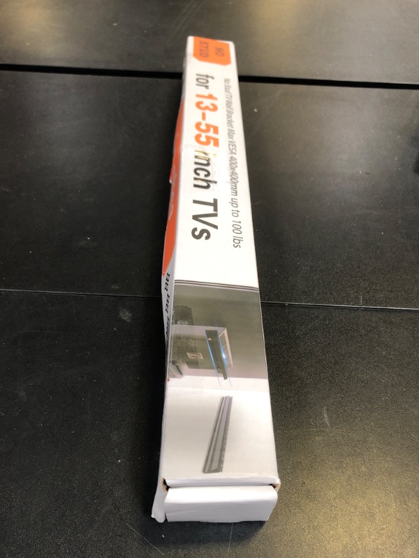 Photo 1 of Studless Drywall TV Mount for 13-55 inch TVs, No Stud TV Wall Bracket Max VESA 400x400mm up to 100 lbs Universal Fits Most LED LCD Plasma Flat/Curved Screen TVs & Monitors-Upgraded Bubble Level