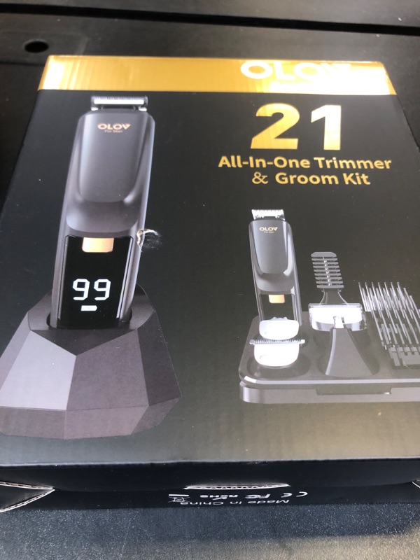 Photo 1 of Manscape Trimmer for Men, Electric Body Hair Trimmer, IPX7 Waterproof Ball Trimmer Men with 2 Speeds, LED Light, Wet/Dry Groomer,USB-C Rechargeable with Travel Bag, Men’s Pubic, Groin and Body Shaver