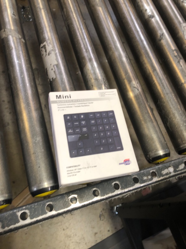 Photo 1 of RaceGT Wireless Number Pad, Numeric Keypad Ultra-Silent Rechargeable 2.4G 35 Keys for Laptop,Desktop,PC, Notebook