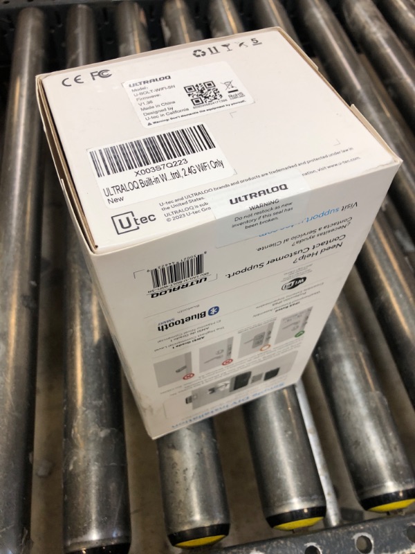 Photo 1 of ULTRALOQ U-Bolt WiFi Smart Lock with Door Sensor, 5-in-1 Keyless Entry Door Lock with WiFi, Bluetooth, App Remote Control, Keypad, Auto Unlock, Smart Deadbolt for Front Door, IP65, 8 Months Battery