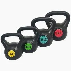 Photo 1 of BalanceFrom Wide Grip Kettlebell Exercise Fitness Weight ...
