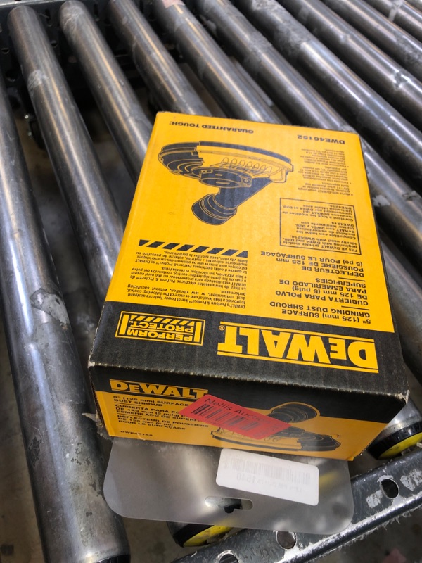 Photo 1 of DEWALT DWE46152 Surface Grinding Dust Shroud, 5"