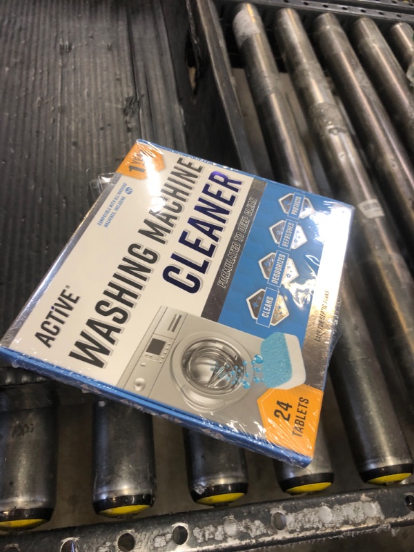 Photo 1 of Washing Machine Cleaner Descaler 24 Pack - Deep Cleaning Tablets For HE Front Loader & Top Load Washer, Septic Safe Eco-Friendly Deodorizer, Clean Inside Drum and Laundry Tub Seal - 12 Month Supply