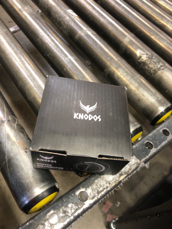 Photo 1 of KNODOS 54mm Espresso Distribution Tool Walnut Coffee Distributor Adjustable Depth Stainless Steel Espresso Leveler Compatible with Breville Espresso Machines