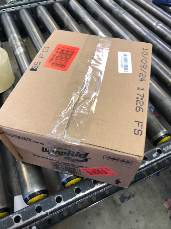 Photo 1 of DampRid Moisture Absorber Drop-in Tablet Refill Pack, Fragrance Free, 15.8 oz., 4 Pack, Attract and Trap Excess Moisture and Eliminate Musty Odors for Cleaner, Fresher Air