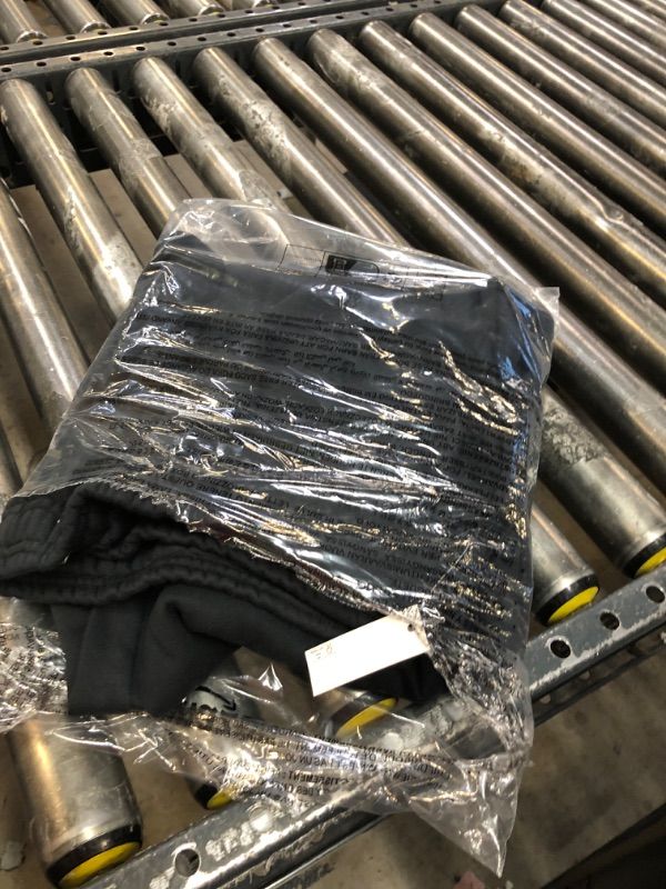 Photo 1 of Amazon Essentials Men's Fleece Open Bottom Sweatpant (Available in Big & Tall), Washed Black, XX-Large