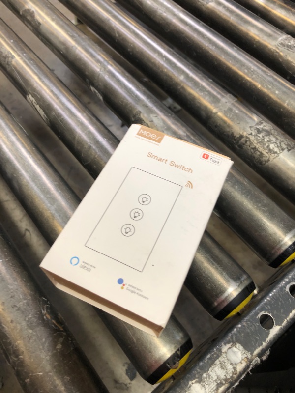 Photo 1 of MOES Dual Dimmer Switch, Double Dimmer Switch for LED Lights, Full Range Dimming, WiFi Smart Light Switch Neutral Wire Required, Single Pole, 300W INC, 75W LED/CFL, Smart Life/Tuya APP Remote Control