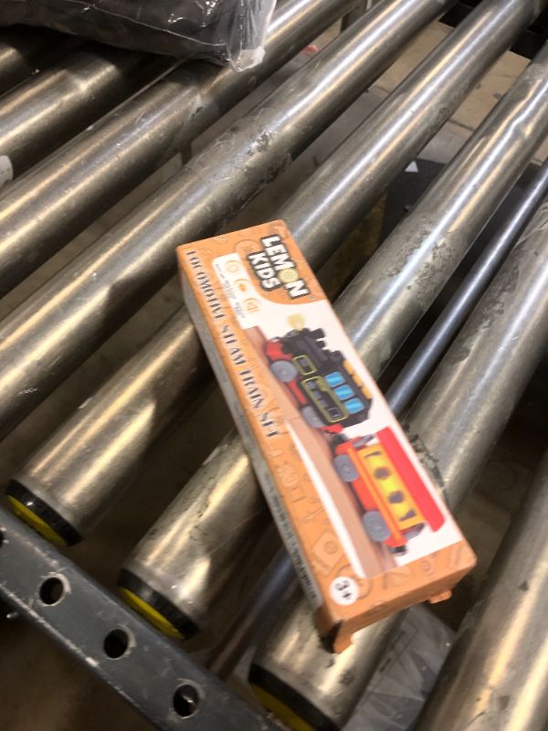 Photo 1 of Battery Operated Locomotive Train Set for Wooden Train Tracks, Electric Train Toys for Toddlers Magnetic Connection, Powerful Engine Bullet Train Set Compatible with Thomas, Brio, Melissa and Doug 3Y+