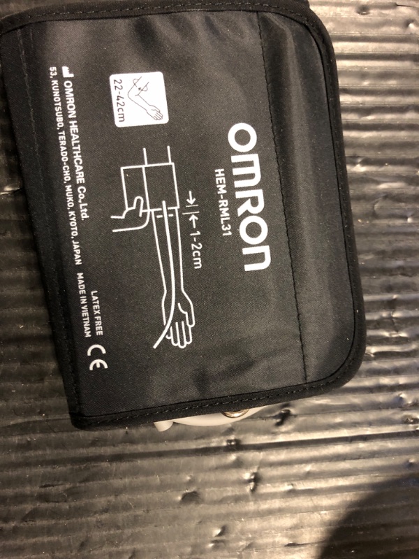 Photo 1 of Omron Blood Pressure Cuff HEM-RML31 for Omron BP Monitor 10 Series , 7 Series , 5 Series , 3 Series , BP742N , BP786 , BP785N , BP761 , BP710N , Large 9-17 Inches