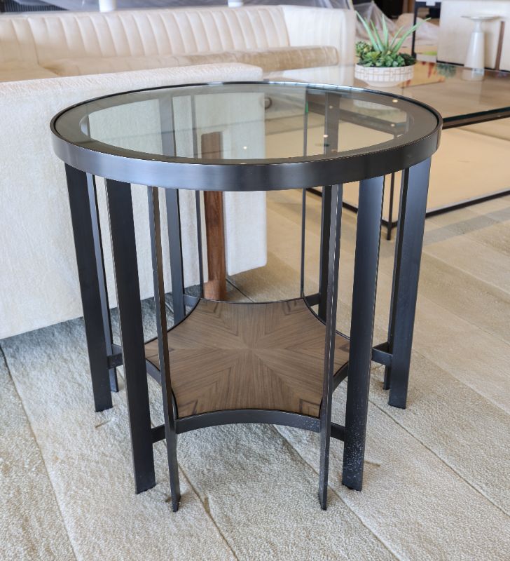 Photo 1 of glass scratch
Luxury Designer Octogon Base Side Table (Ascaya Clubhouse)