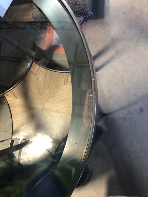Photo 1 of minor scratches/ chip marks
Luxury Designer Octogon Base Side Table (Ascaya Clubhouse)