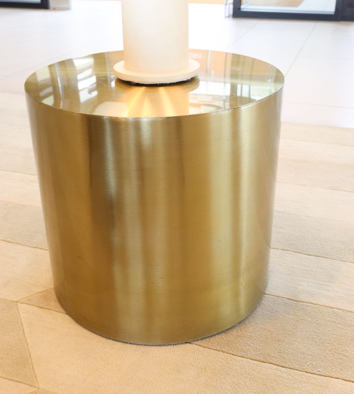 Photo 1 of minor scratches/ marks
Luxury Designer Gold Side Table (Ascaya Clubhouse)