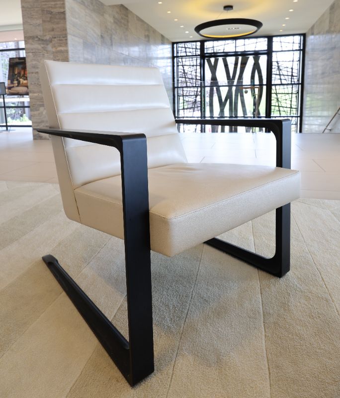 Photo 1 of Luxury Designer Leather Metal Lounge Chair (Ascaya Clubhouse)