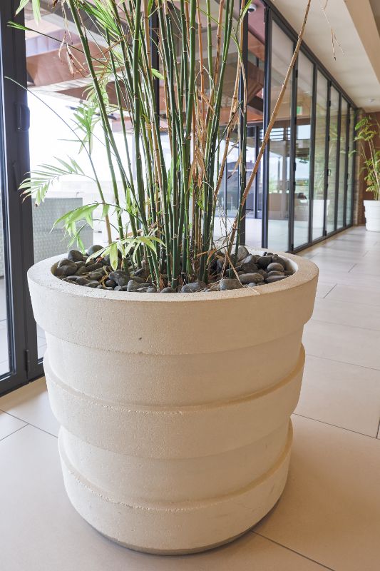 Photo 1 of Luxury Designer Planter Pot Ringed (Ascaya Clubhouse)