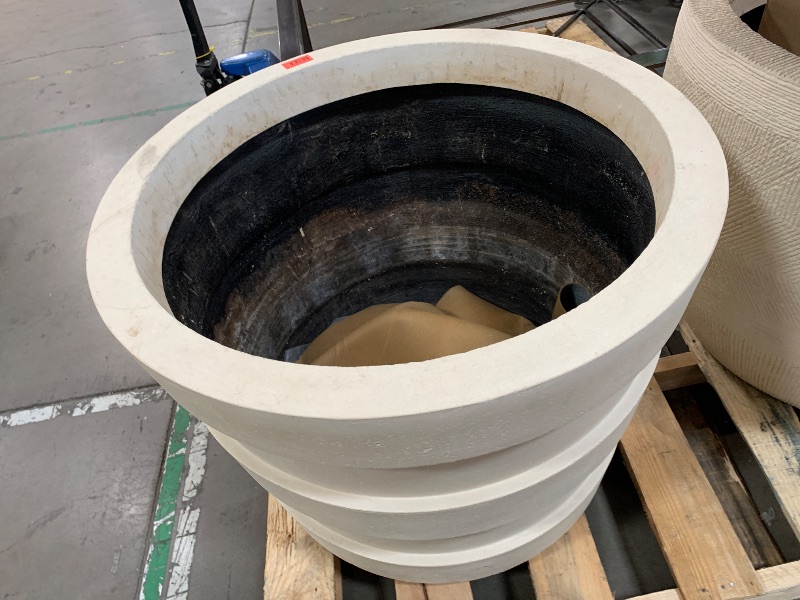 Photo 1 of Luxury Designer Planter Pot Ringed (Ascaya Clubhouse)
