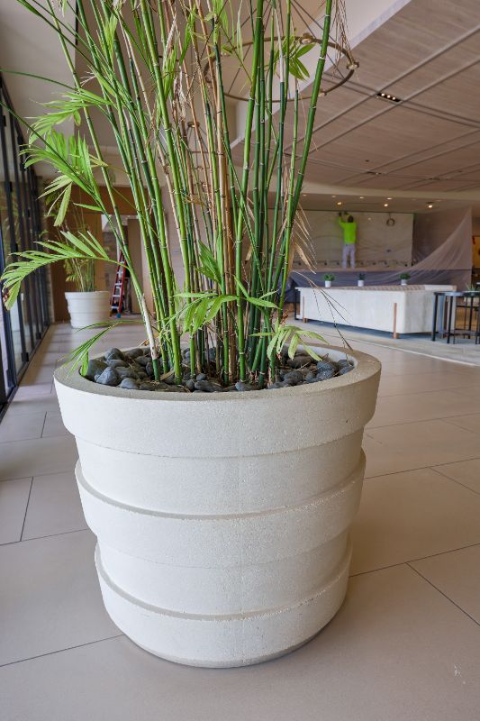 Photo 1 of Luxury Designer Planter Pot Ringed (Ascaya Clubhouse)