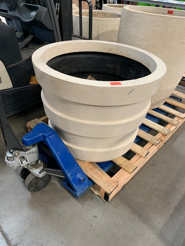 Photo 1 of Luxury Designer Planter Pot Ringed (Ascaya Clubhouse)