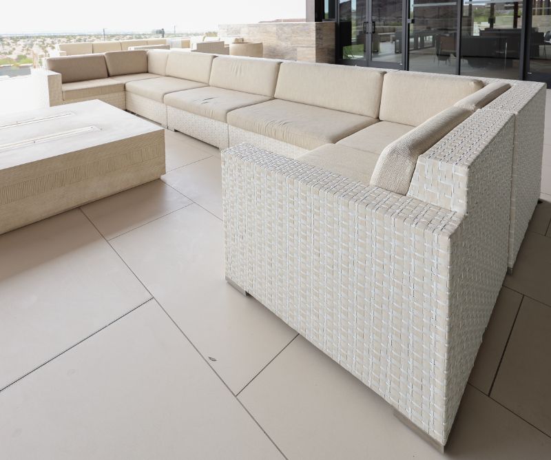 Photo 1 of Luxury Designer Outdoor End Piece Sofa (Ascaya Clubhouse)