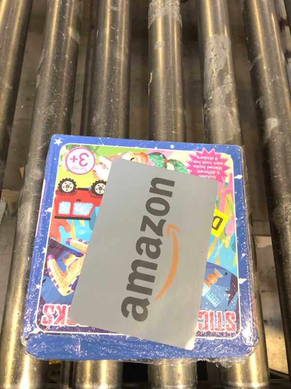 Photo 1 of gisgfim 6 Pcs Paint by Sticker Books Sticker by Number Books Activity Book Sticker Puzzle Book Craft Art Gift with Mermaid Truck Outer Space Cat 48 Pictures Sticker by Number Book Set Party Favors