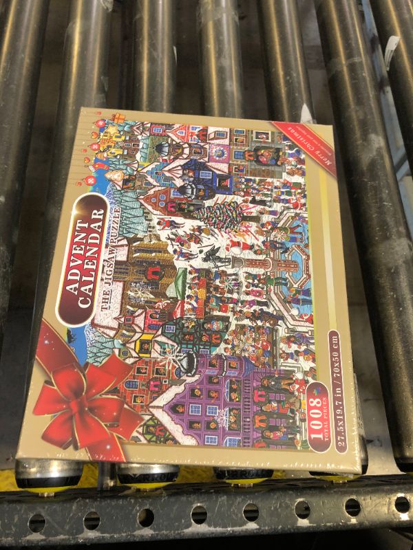 Photo 1 of Christmas Jigsaw Puzzles, 1008 Pieces Christmas Puzzle Family Games, Ideal Christmas Gifts for Holiday Home Decorations, Christmas Gifts for Kids Teens Adults.