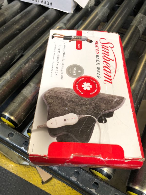 Photo 1 of Sunbeam® Heated Back Wrap