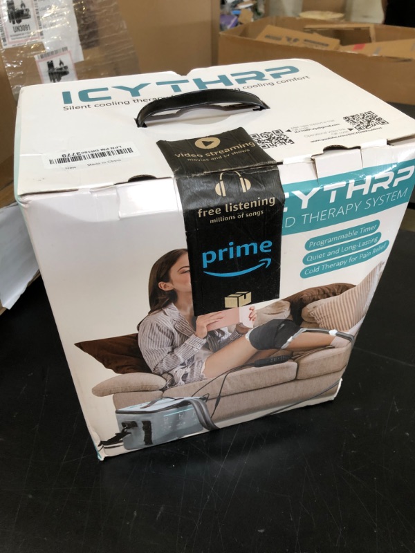 Photo 1 of ICYTHRP Cold Therapy Machine with Programmable Timer, Portable Ice Machine for Knee After Surgery, Knee Replacement Recovery System for Pain Relief w/Compression Pad for Shoulder, Hip and Ankle