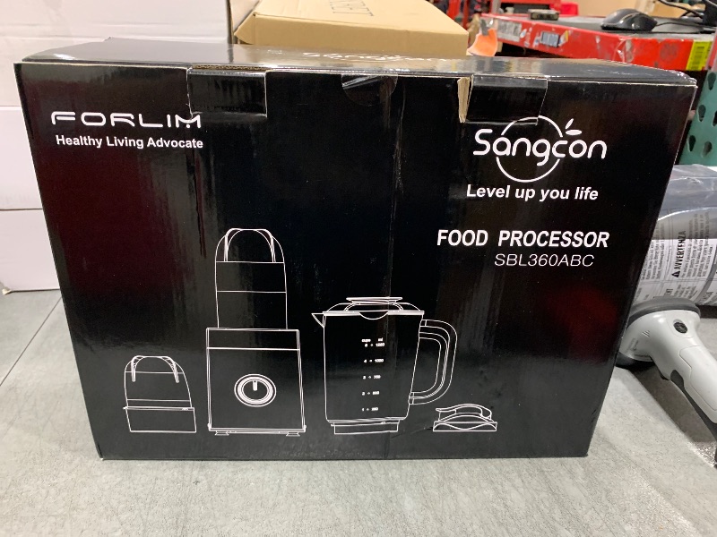 Photo 1 of SANGCON 5 in 1 Blender and Food Processor Combo for Kitchen, Small Electric Food Chopper for Meat and Vegetable, 350W High Speed Blenders with 2 Speeds and Pulse for Smoothies and Shakes