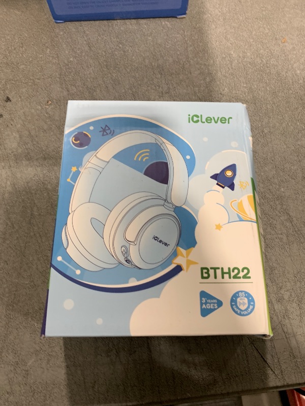 Photo 1 of iClever BTH22 Kids Bluetooth Headphones, 60H Play Time, USB C Fast Charging, Bluetooth 5.4, AUX Cord,Safe Volume 74/85 dBA,Over Ear Kids Headphones Wireless for iPad/Tablet/Travel/School, Bright Pink
