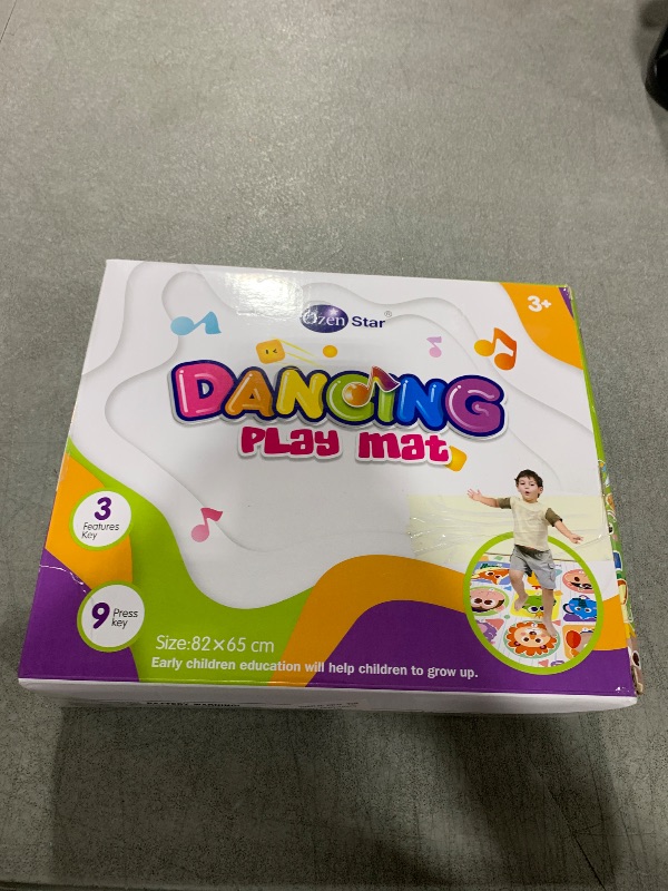 Photo 1 of Generic Dance Mat, Step Play Mat Kids Dance Mat Dance Mat for Kids with Modes and Settings for Holiday Party Boys Girls, Generic1h48fymcoe