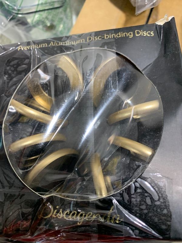 Photo 1 of Discagenda Discbound Discs (Gold, 8 Piece 1.65in)