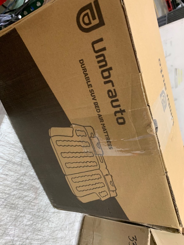 Photo 1 of Umbrauto SUV Camping Air Mattress| Flocked Car Sleeping Bed with Reinforced Bottom| Back Trunk Inflatable Airbed for Vans| Includes Electric Pump, Pillows, Repair Patch & Carry Bag