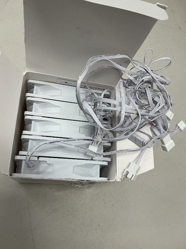 Photo 1 of Thermalright 5 Pack TL-C12CW-S CPU Fan 120mm White ARGB Case Cooler Fan, 4pin PWM Silent Computer Fan with S-FDB Bearing Included, up to 1550RPM Cooling Fan?5 Quantities?