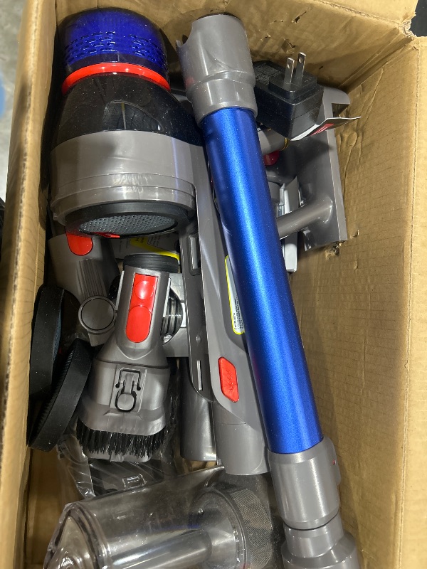 Photo 1 of Cordless Stick Vacuum Cleaner for Home: Power Suction Vacuum Tangle-Free Lightweight Design & 2600mAh Detachable Battery Up to 50mins Runtime for Pet Hair Carpet Hardwood Floor